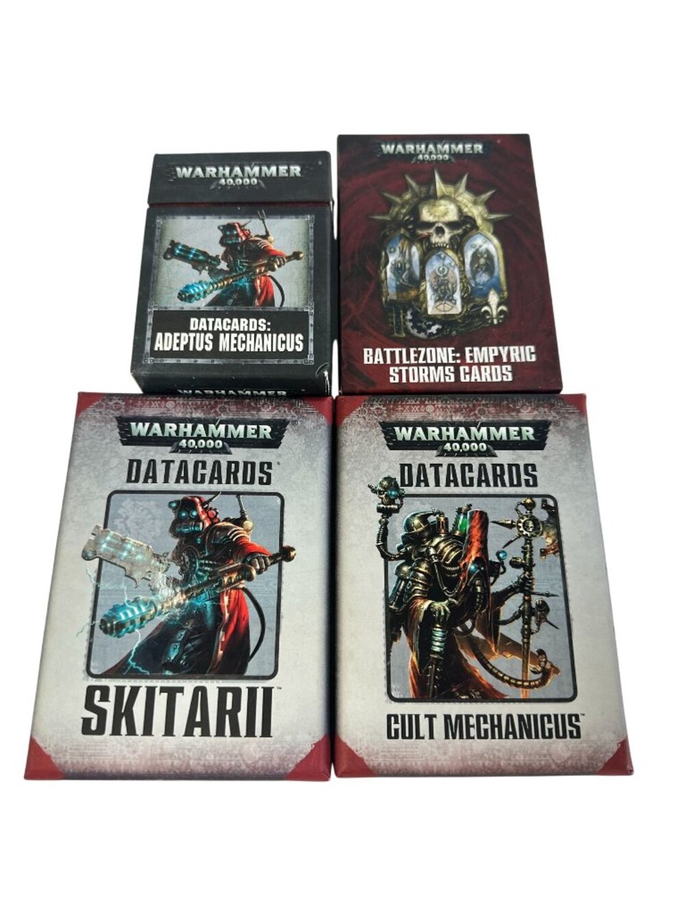 Warhammer 40000 Datacards Lot: Adeptus Mechanicus Skitarii Cult Mechanicus Battl